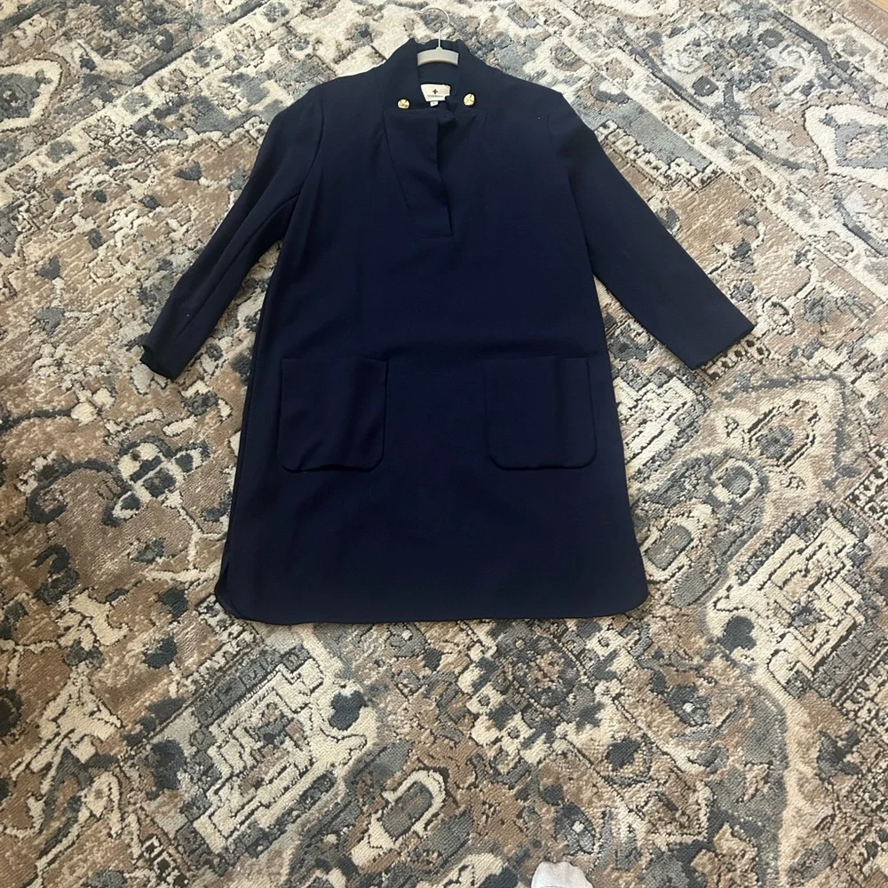 Tuckernuck Navy Long Sleeve Dress - Picture 2 of 3